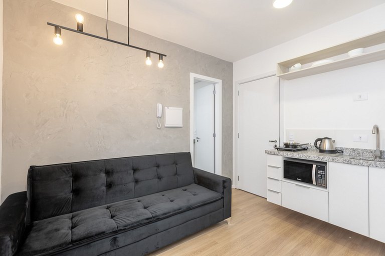 Apartamento industrial no coração de Curitiba
