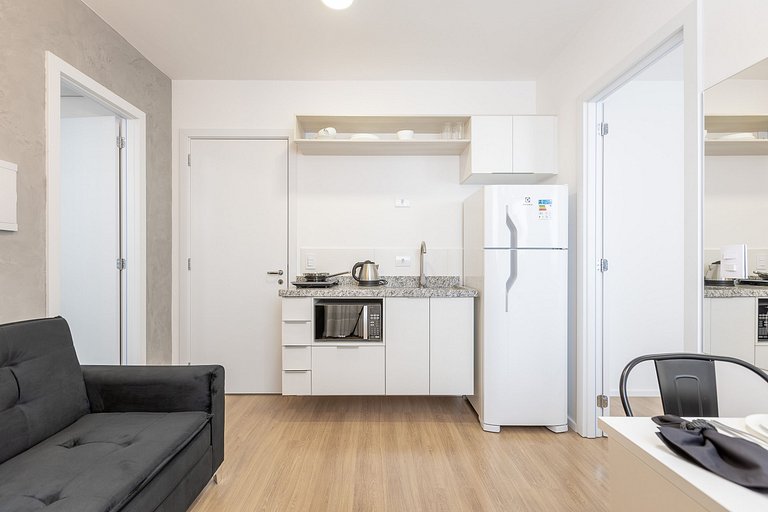 Apartamento industrial no coração de Curitiba