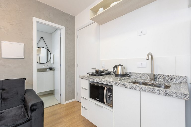 Apartamento industrial no coração de Curitiba