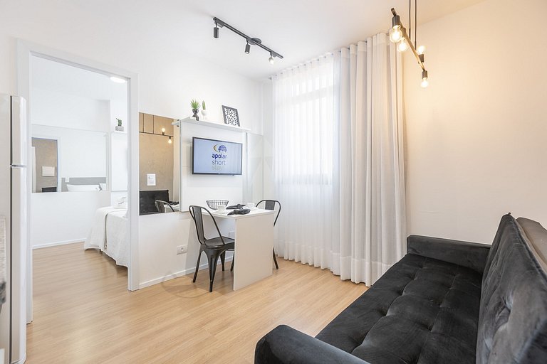 Apartamento industrial no coração de Curitiba