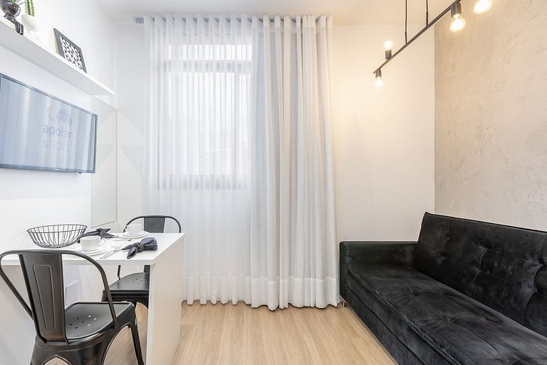 Apartamento industrial no coração de Curitiba