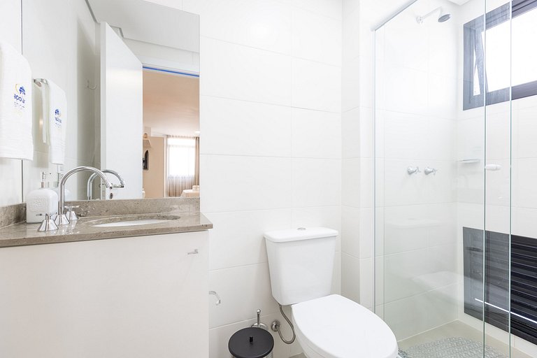 Estudio espaçoso e bem localizado no centro