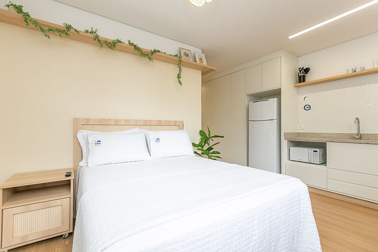 Studio aconchegante no centro da cidade