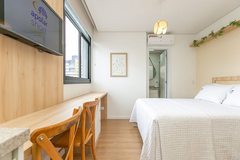 Studio aconchegante no centro da cidade