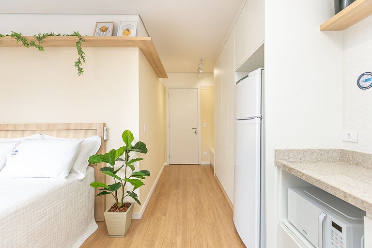 Studio aconchegante no centro da cidade