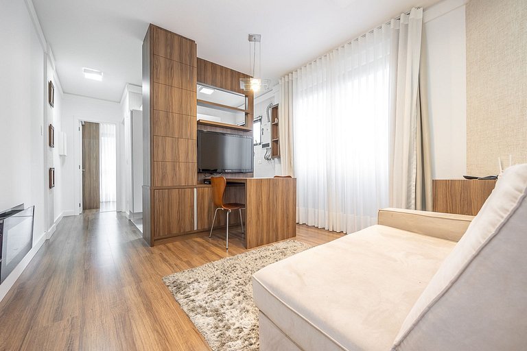 Studio com sacada Alto da Glória