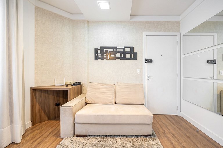 Studio com sacada Alto da Glória