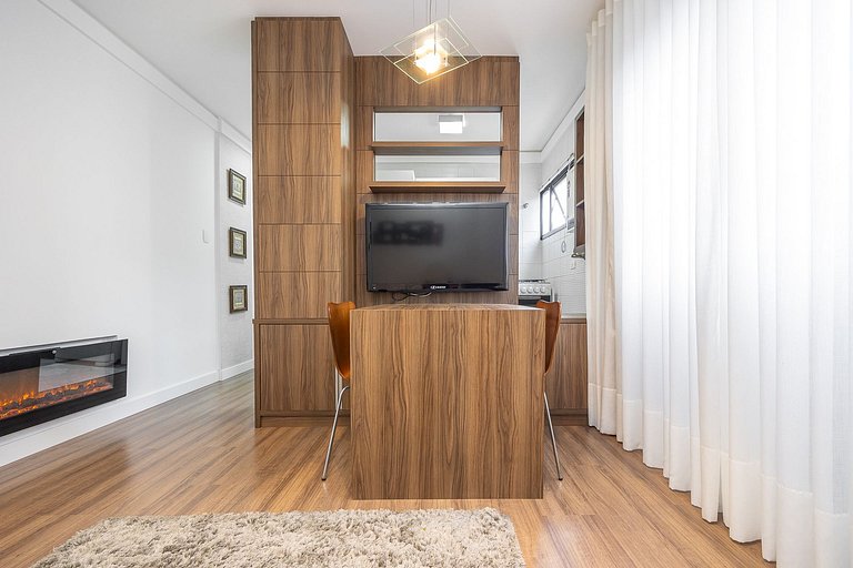 Studio com sacada Alto da Glória