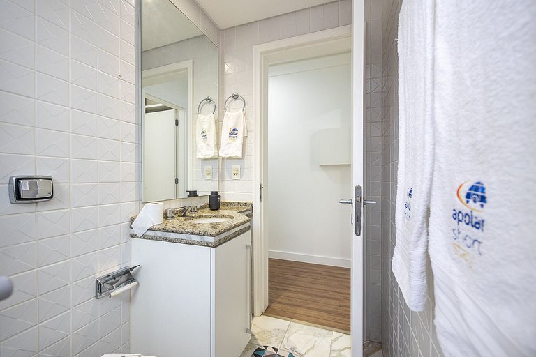 Studio com sacada Alto da Glória