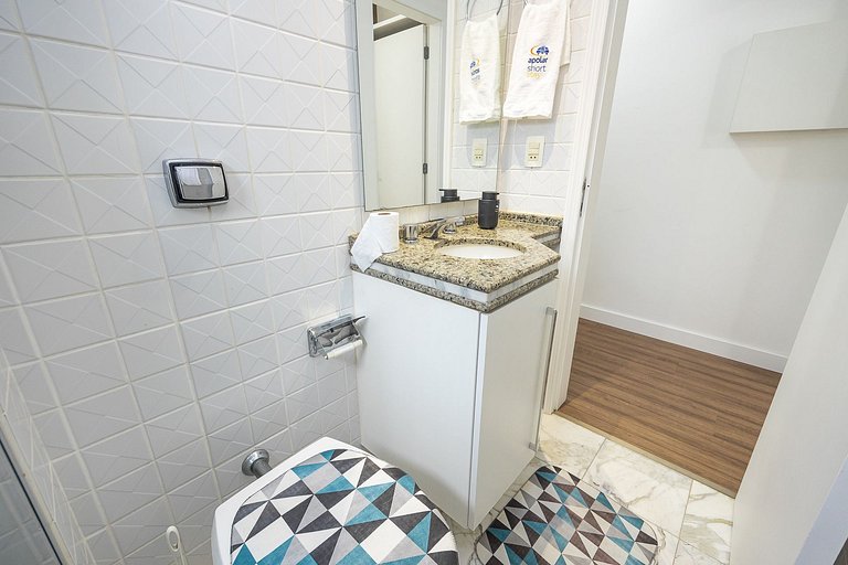 Studio com sacada Alto da Glória