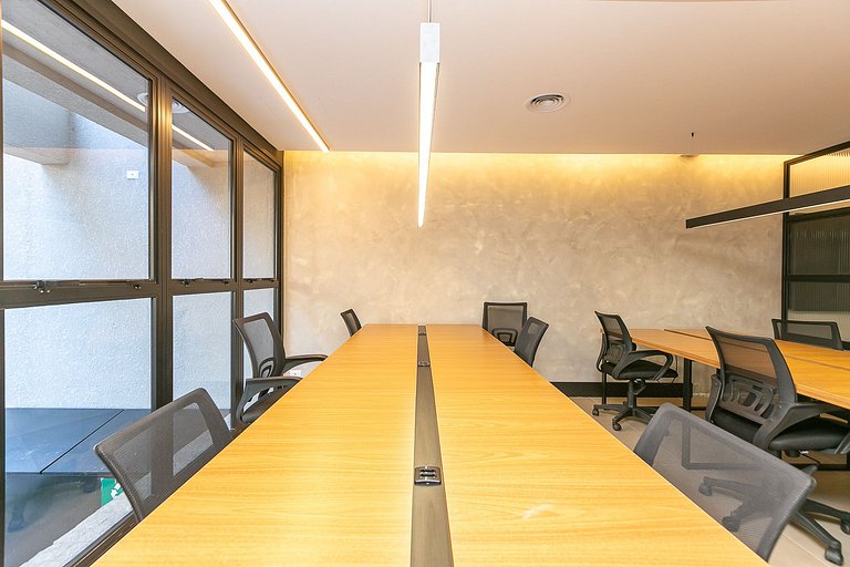 Studio finamente decorado em Curitiba, até 2 pessoas, 29m