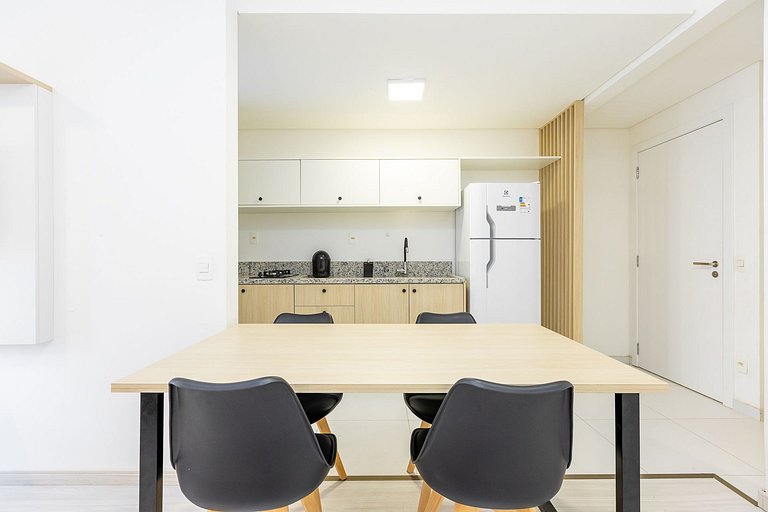 Studio no Bigorrilho, totalmente mobiliado para até 2 pessoa