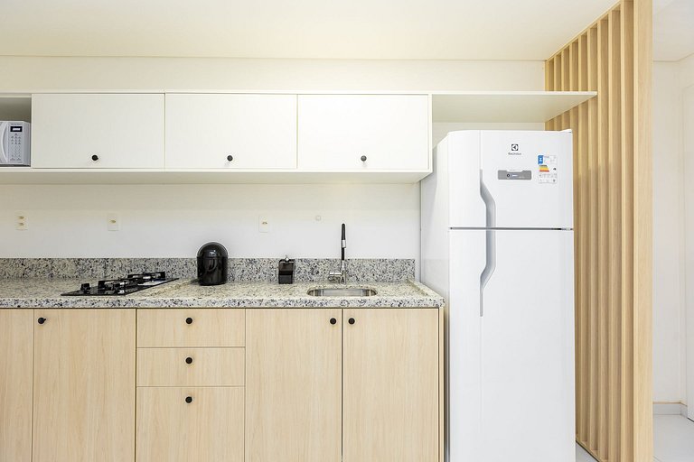 Studio no Bigorrilho, totalmente mobiliado para até 2 pessoa