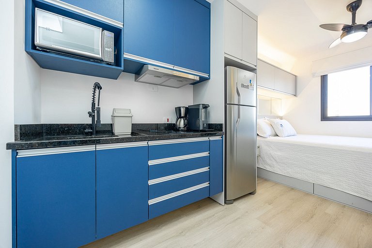 Apartamento finamente decorado no Centro de Curitiba, até 2