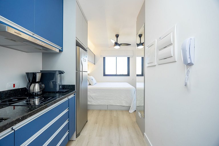 Apartamento finamente decorado no Centro de Curitiba, até 2