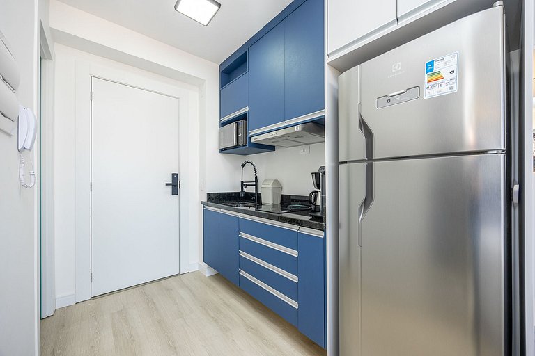 Apartamento finamente decorado no Centro de Curitiba, até 2