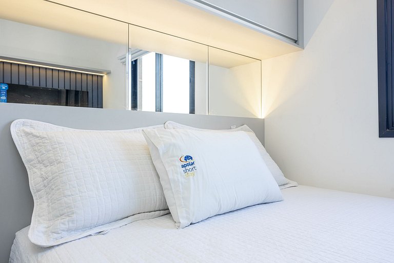 Apartamento finamente decorado no Centro de Curitiba, até 2