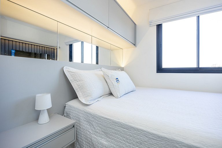 Apartamento finamente decorado no Centro de Curitiba, até 2