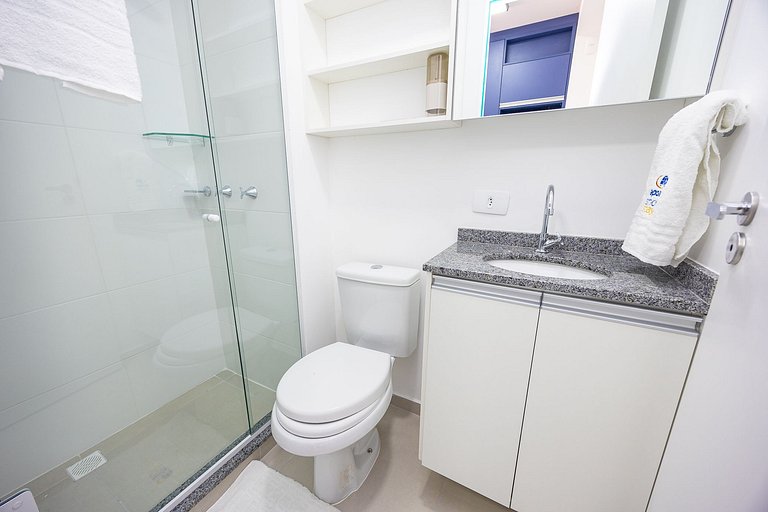 Apartamento finamente decorado no Centro de Curitiba, até 2