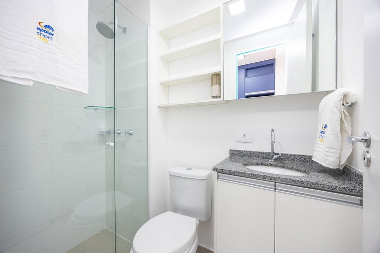 Apartamento finamente decorado no Centro de Curitiba, até 2