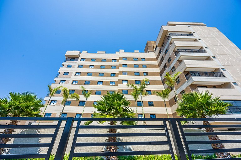 Apartamento finamente decorado no Centro de Curitiba, até 2
