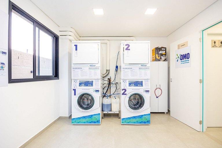 Apartamento finamente decorado, no Centro de Curitiba, até 2