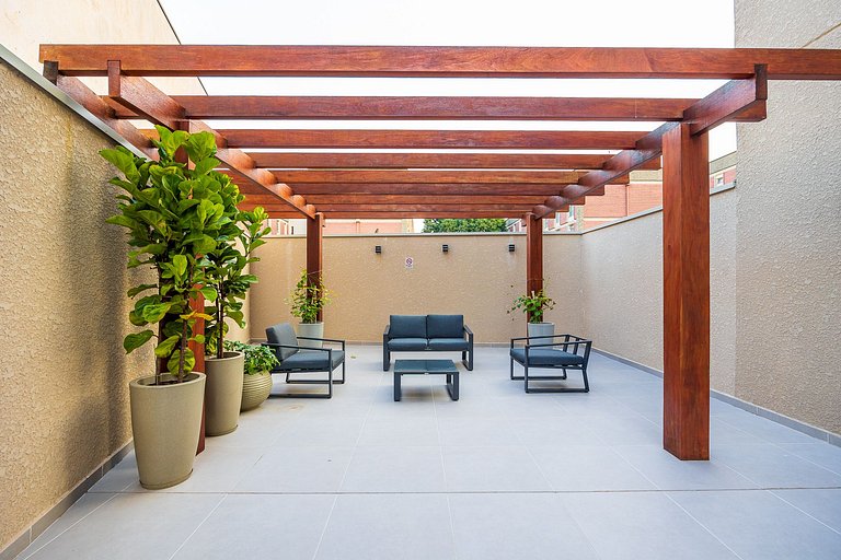 Apartamento finamente decorado no Centro de Curitiba, até 2