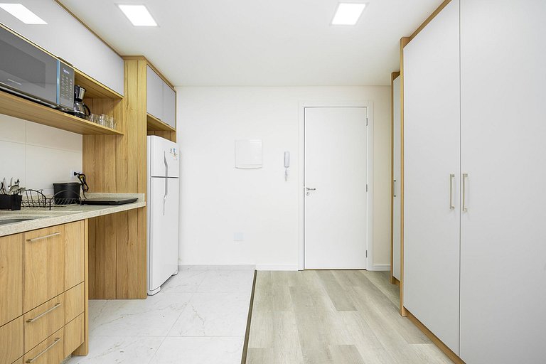 Studio finamente decorado no Rebouças, até 2 pessoas, m²