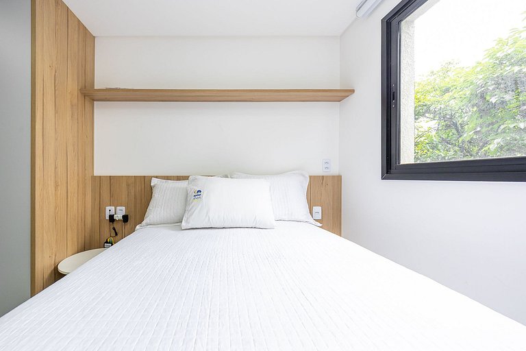 Studio finamente decorado no Rebouças, até 2 pessoas, m²