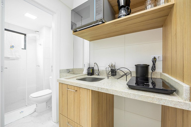 Studio finamente decorado no Rebouças, até 2 pessoas, m²