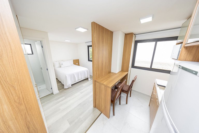 Studio finamente decorado no Rebouças, até 2 pessoas, m²