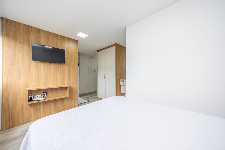 Studio finamente decorado no Rebouças, até 2 pessoas, m²