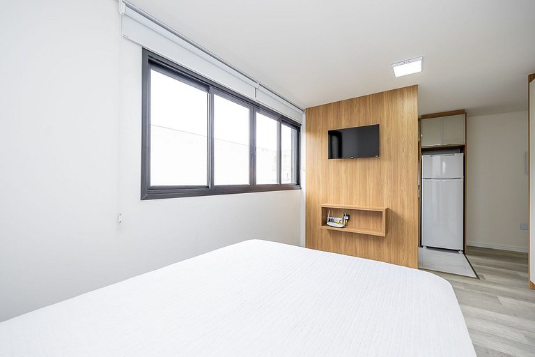 Studio finamente decorado no Rebouças, até 2 pessoas, m²