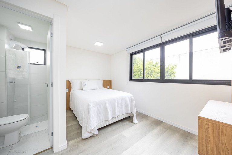 Studio finamente decorado no Rebouças, até 2 pessoas, m²