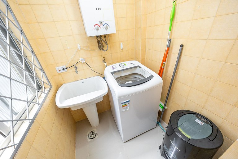 Apartamento 2 quartos finamente decorado em Curitiba, até 4