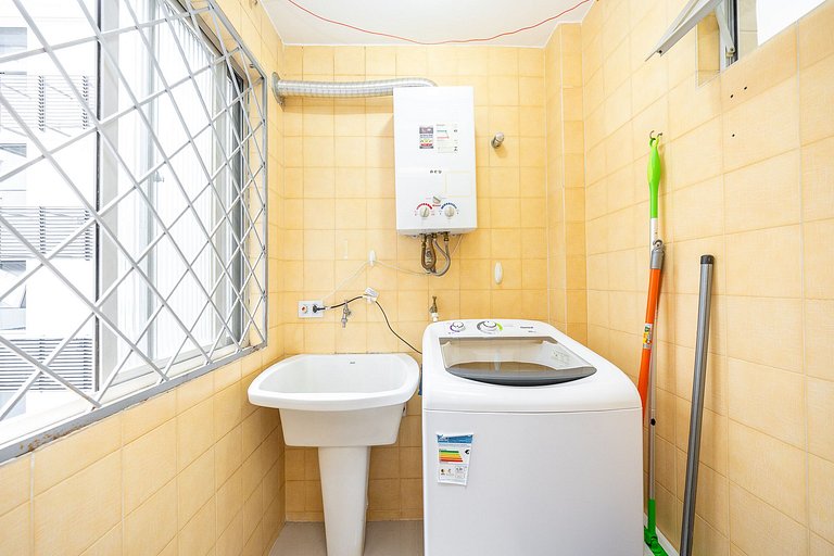Apartamento 2 quartos finamente decorado em Curitiba, até 4