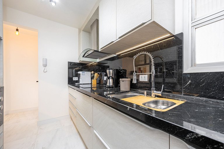 apartamento 3 quartos finamente decorado em Curitiba, até 4