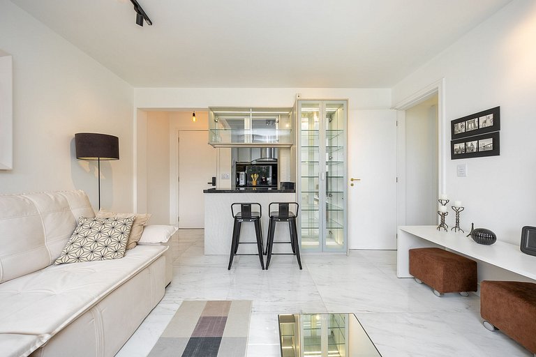 apartamento 3 quartos finamente decorado em Curitiba, até 4