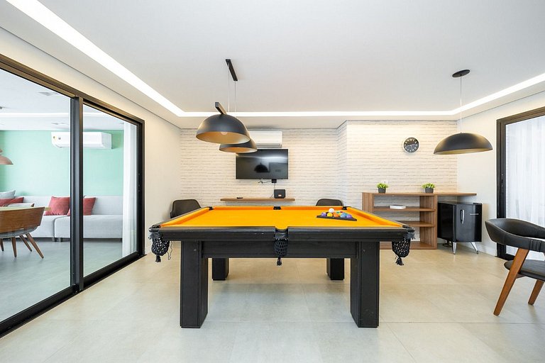 Studio finamente decorado em Curitiba