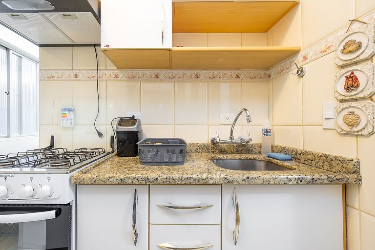 Apartamento 2 quartos finamente decorado Batel