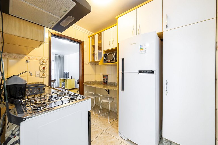 Apartamento 2 quartos finamente decorado Batel