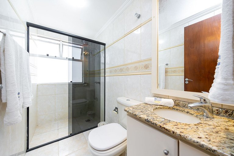 Apartamento 2 quartos finamente decorado Batel