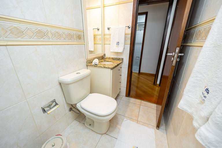 Apartamento 2 quartos finamente decorado Batel