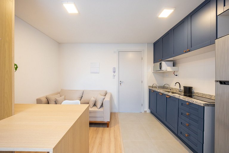 Studio Novo no Boa Vista moderno e confortável