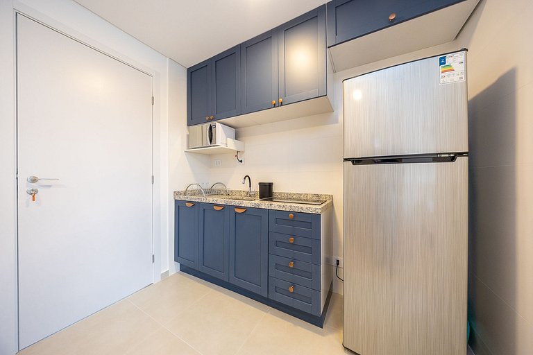 Studio Novo no Boa Vista moderno e confortável