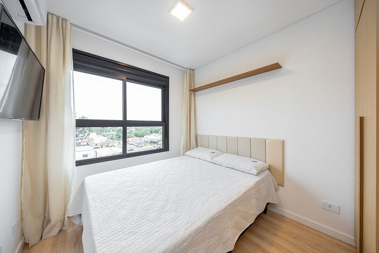 Studio Novo no Boa Vista moderno e confortável