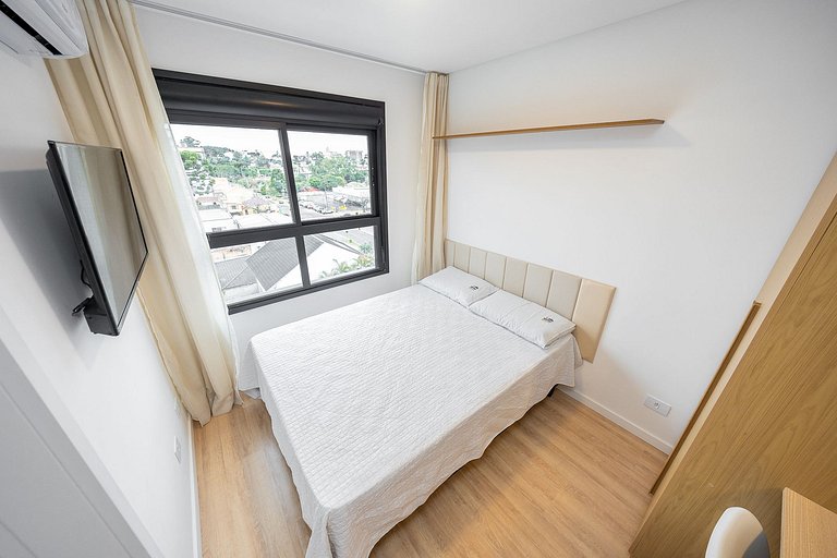 Studio Novo no Boa Vista moderno e confortável