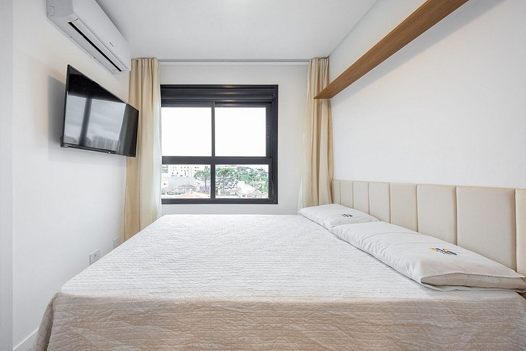 Studio Novo no Boa Vista moderno e confortável