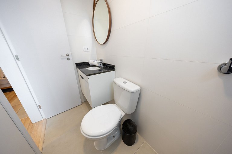 Studio Novo no Boa Vista moderno e confortável