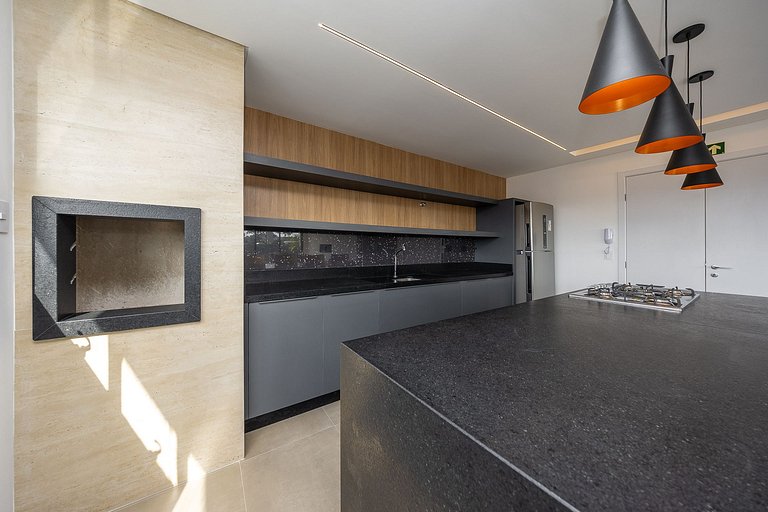 Studio Novo no Boa Vista moderno e confortável